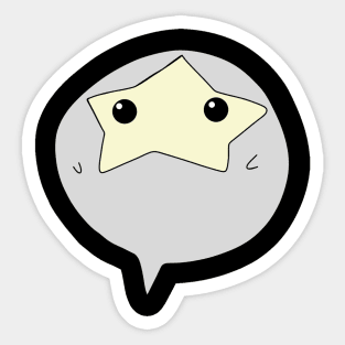 Ghost Star Sticker